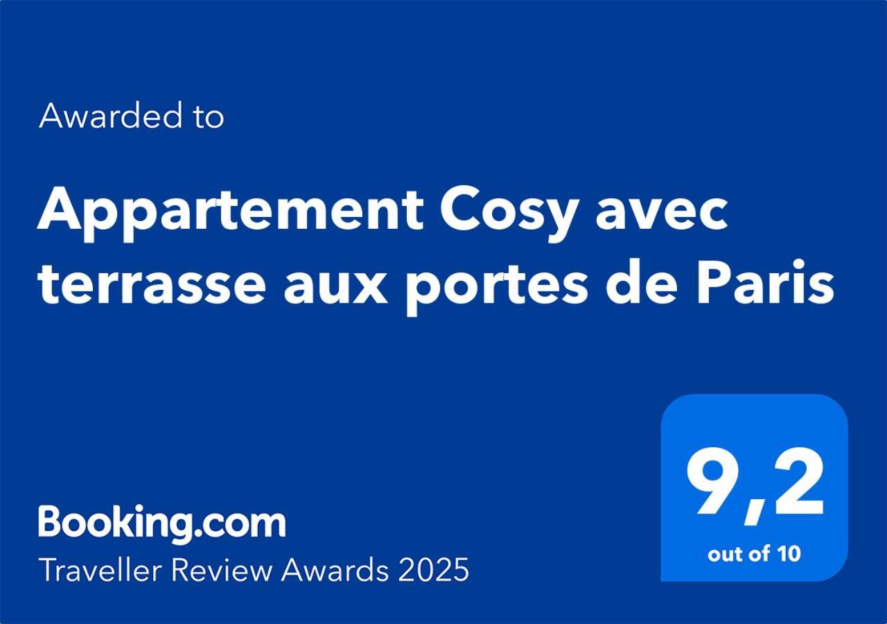 Appartement Cosy Avec Terrasse Aux Portes De Paris Villejuif Exteriér fotografie